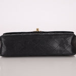 Chanel 2008 Classic Caviar Medium Double Flap Bag 24K GP - FashioNica