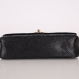 Chanel 2008 Classic Caviar Medium Double Flap Bag 24K GP - FashioNica