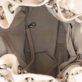 Chanel 2008 Glazed Lambskin Stravinsky Drawstring Bag - FashioNica