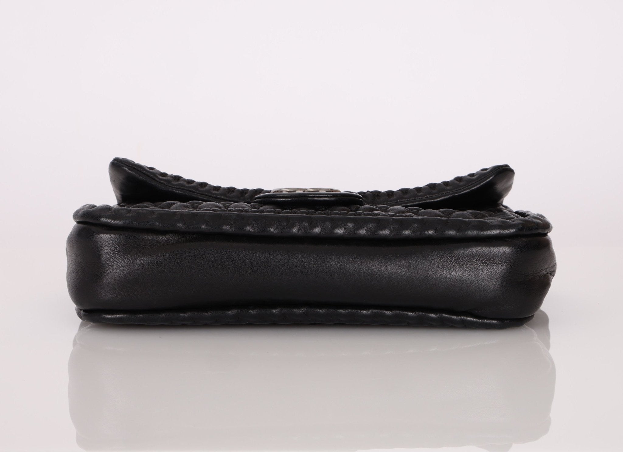 Chanel 2008 Hidden Chain Lambskin Flap Bag - FashioNica