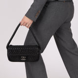 Chanel 2008 Hidden Chain Lambskin Flap Bag - FashioNica