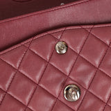 Chanel 2008 Lambskin Dusty Mauve Soft Medium Double Flap - FashioNica