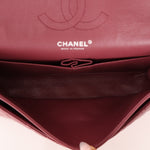 Chanel 2008 Lambskin Dusty Mauve Soft Medium Double Flap - FashioNica