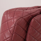 Chanel 2008 Lambskin Dusty Mauve Soft Medium Double Flap - FashioNica