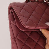 Chanel 2008 Lambskin Dusty Mauve Soft Medium Double Flap - FashioNica
