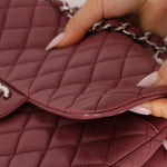 Chanel 2008 Lambskin Dusty Mauve Soft Medium Double Flap - FashioNica