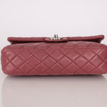 Chanel 2008 Lambskin Dusty Mauve Soft Medium Double Flap - FashioNica