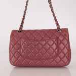 Chanel 2008 Lambskin Dusty Mauve Soft Medium Double Flap - FashioNica