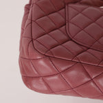 Chanel 2008 Lambskin Dusty Mauve Soft Medium Double Flap - FashioNica
