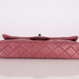 Chanel 2008 Mauve Rose Soft Lambskin East West Classic Flap - FashioNica