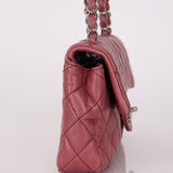 Chanel 2008 Mauve Rose Soft Lambskin East West Classic Flap - FashioNica