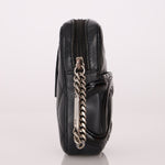 Chanel 2008 Quilted Calfskin Cambon Pouch - FashioNica