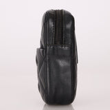 Chanel 2008 Quilted Calfskin Cambon Pouch - FashioNica