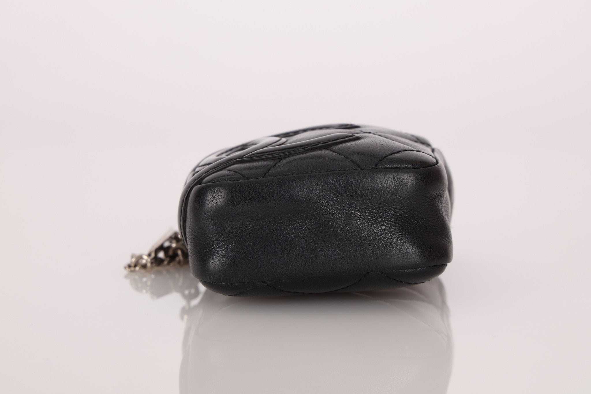 Chanel 2008 Quilted Calfskin Cambon Pouch - FashioNica