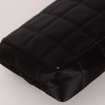 Chanel 2008 Satin Mini Chocolate Bar Flap Bag - FashioNica