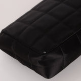 Chanel 2008 Satin Mini Chocolate Bar Flap Bag - FashioNica