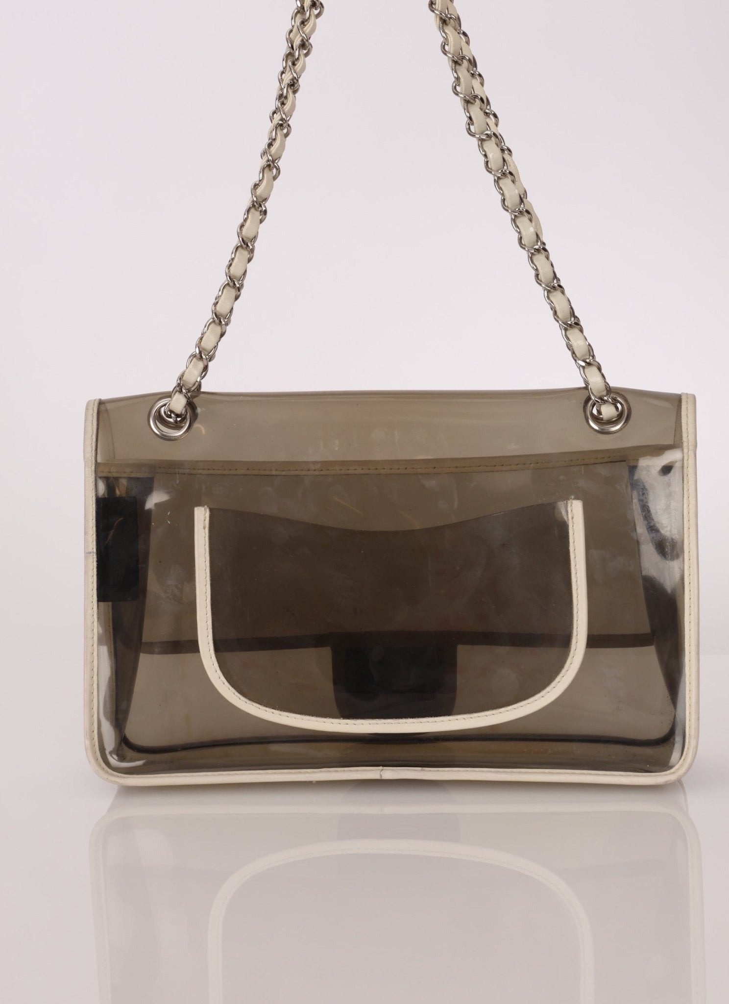 Chanel 2008 Transparent Heart Classic Flap - FashioNica