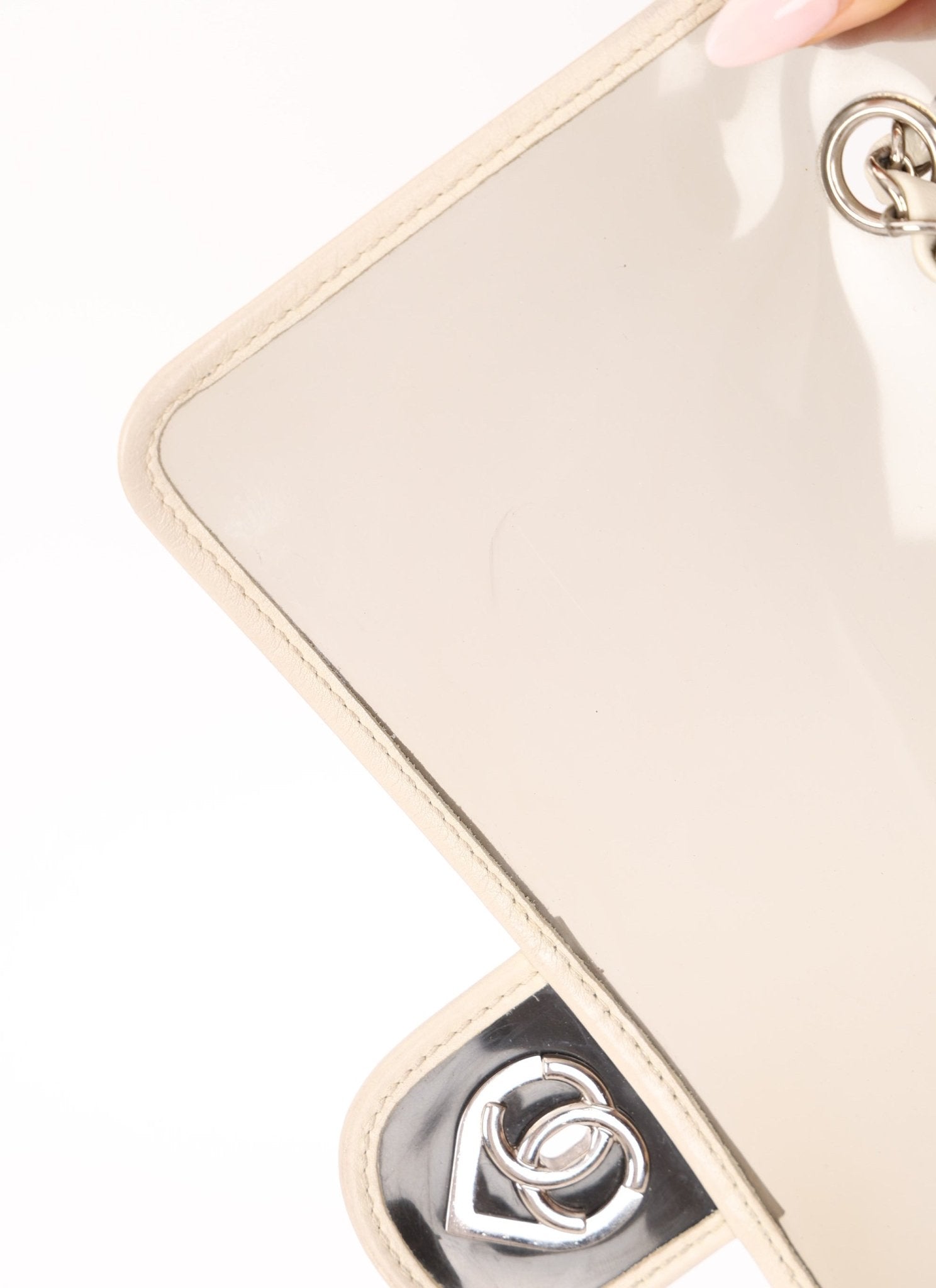 Chanel 2008 Transparent Heart Classic Flap - FashioNica