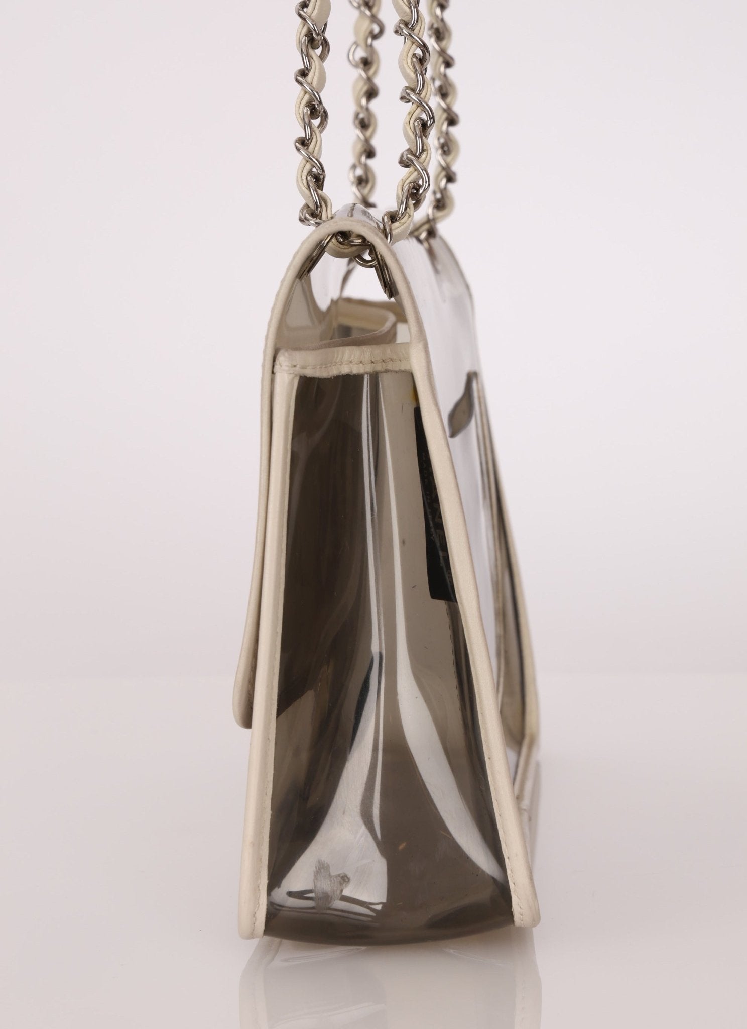 Chanel 2008 Transparent Heart Classic Flap - FashioNica