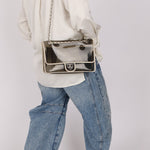 Chanel 2008 Transparent Heart Classic Flap - FashioNica