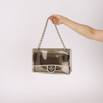 Chanel 2008 Transparent Heart Classic Flap - FashioNica