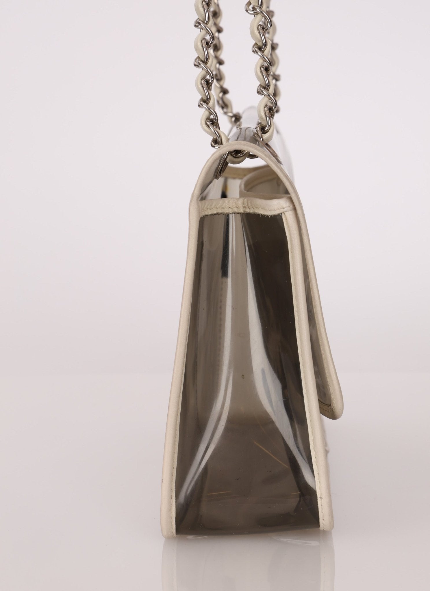 Chanel 2008 Transparent Heart Classic Flap - FashioNica