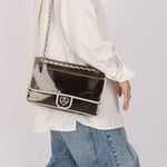 Chanel 2008 Transparent Heart Classic Flap - FashioNica