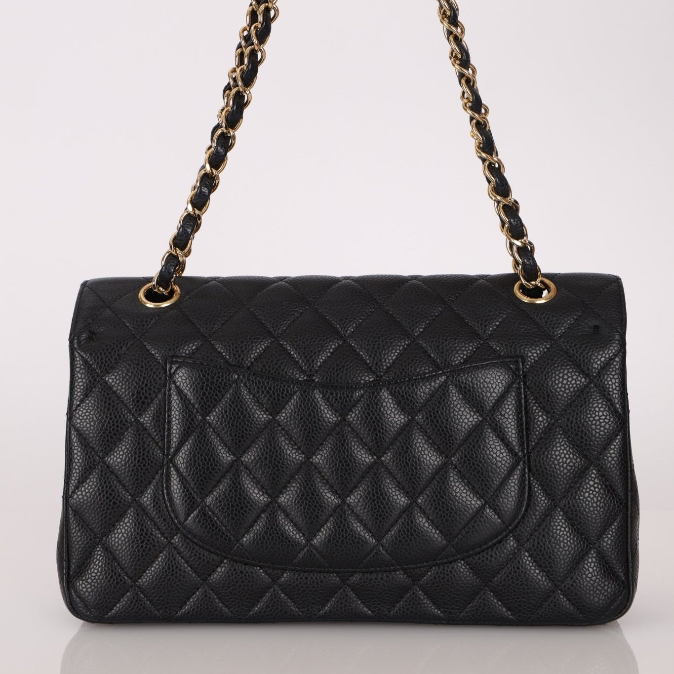 Chanel 2009 Caviar Medium Classic Double Flap - FashioNica
