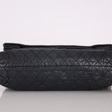 Chanel 2009 Crinkled Calfskin Fold Over Flap Bag - FashioNica