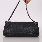 Chanel 2009 Crinkled Calfskin Fold Over Flap Bag - FashioNica