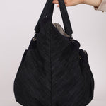 Chanel 2009 Denim Stretch Spirit CC Cabas Hobo - FashioNica