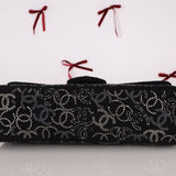 Chanel 2009 Paris - Shanghai Tweed Pudong Swarovski Crystal Single Flap - FashioNica