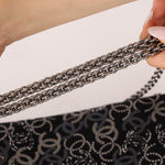 Chanel 2009 Paris - Shanghai Tweed Pudong Swarovski Crystal Single Flap - FashioNica