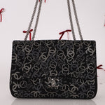 Chanel 2009 Paris - Shanghai Tweed Pudong Swarovski Crystal Single Flap - FashioNica