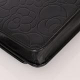 Chanel 2011 Black Lambskin Camellia Wallet on Chain - FashioNica