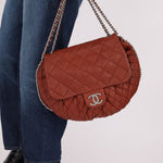 Chanel 2011 Bordeaux Large Chain Around Flap Bag - FashioNica