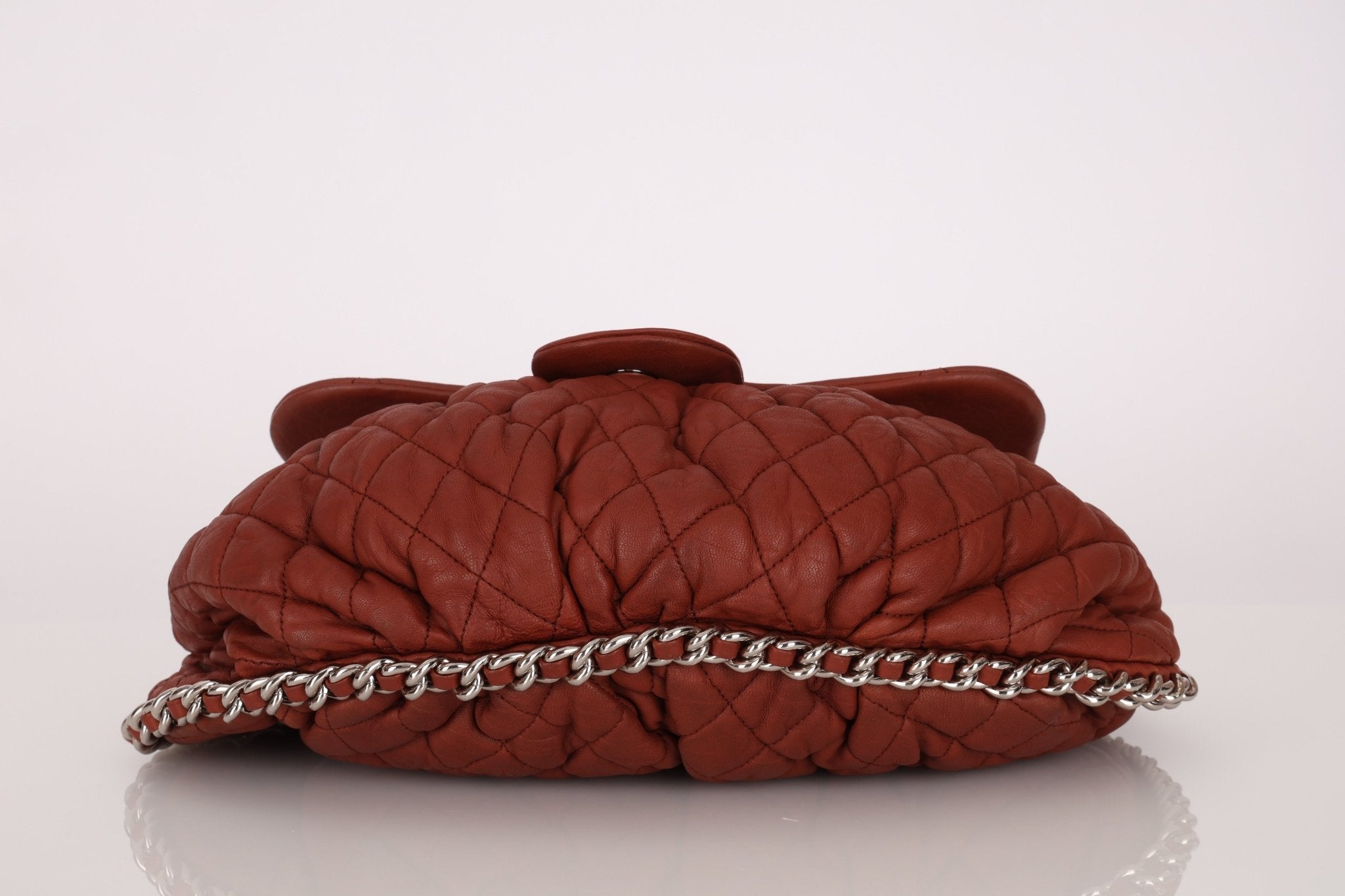 Chanel 2011 Bordeaux Large Chain Around Flap Bag - FashioNica