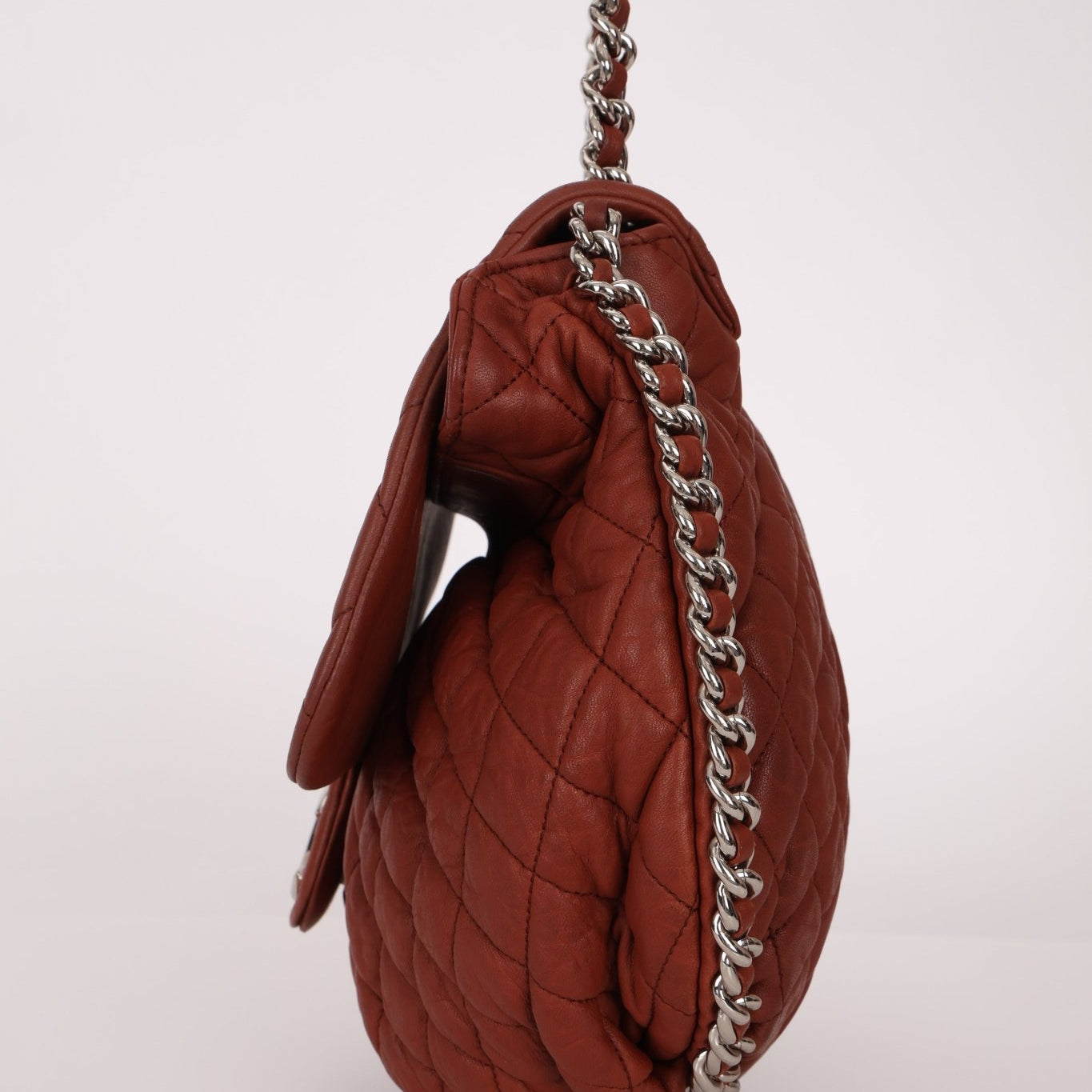 Chanel 2011 Bordeaux Large Chain Around Flap Bag - FashioNica