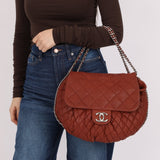Chanel 2011 Bordeaux Large Chain Around Flap Bag - FashioNica
