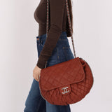 Chanel 2011 Bordeaux Large Chain Around Flap Bag - FashioNica