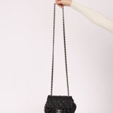Chanel 2011 Calfskin Chain Around Dumpling Crossbody - FashioNica
