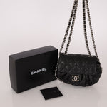 Chanel 2011 Calfskin Chain Around Dumpling Crossbody - FashioNica