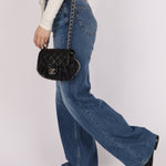 Chanel 2011 Calfskin Chain Around Dumpling Crossbody - FashioNica