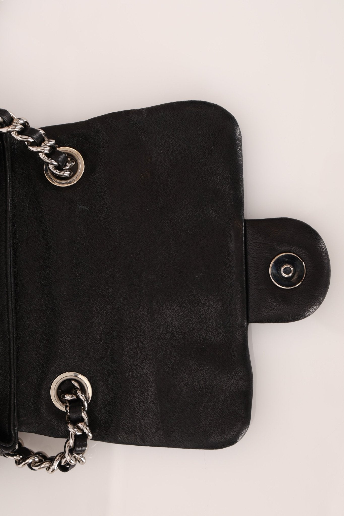 Chanel 2011 Calfskin Chain Around Dumpling Crossbody - FashioNica