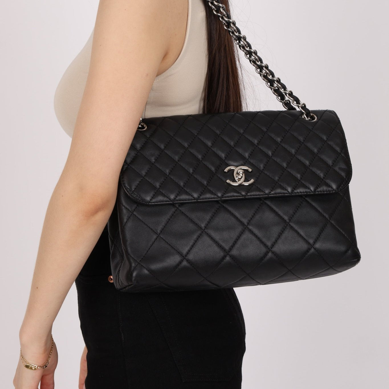 Chanel 2011 Calfskin Turnlock Flap Bag - FashioNica