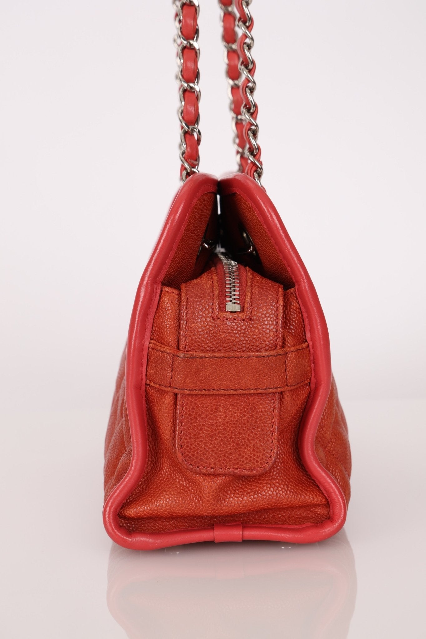 Chanel 2011 Caviar French Riviera Mini East West Tote - FashioNica