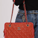 Chanel 2011 Caviar French Riviera Mini East West Tote - FashioNica