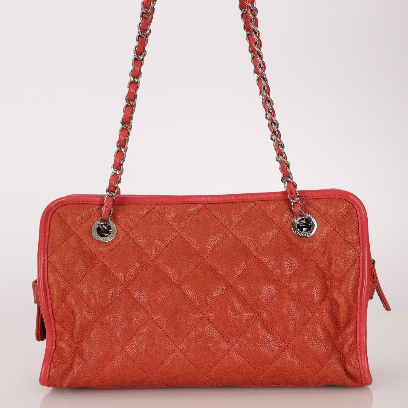Chanel 2011 Caviar French Riviera Mini East West Tote - FashioNica