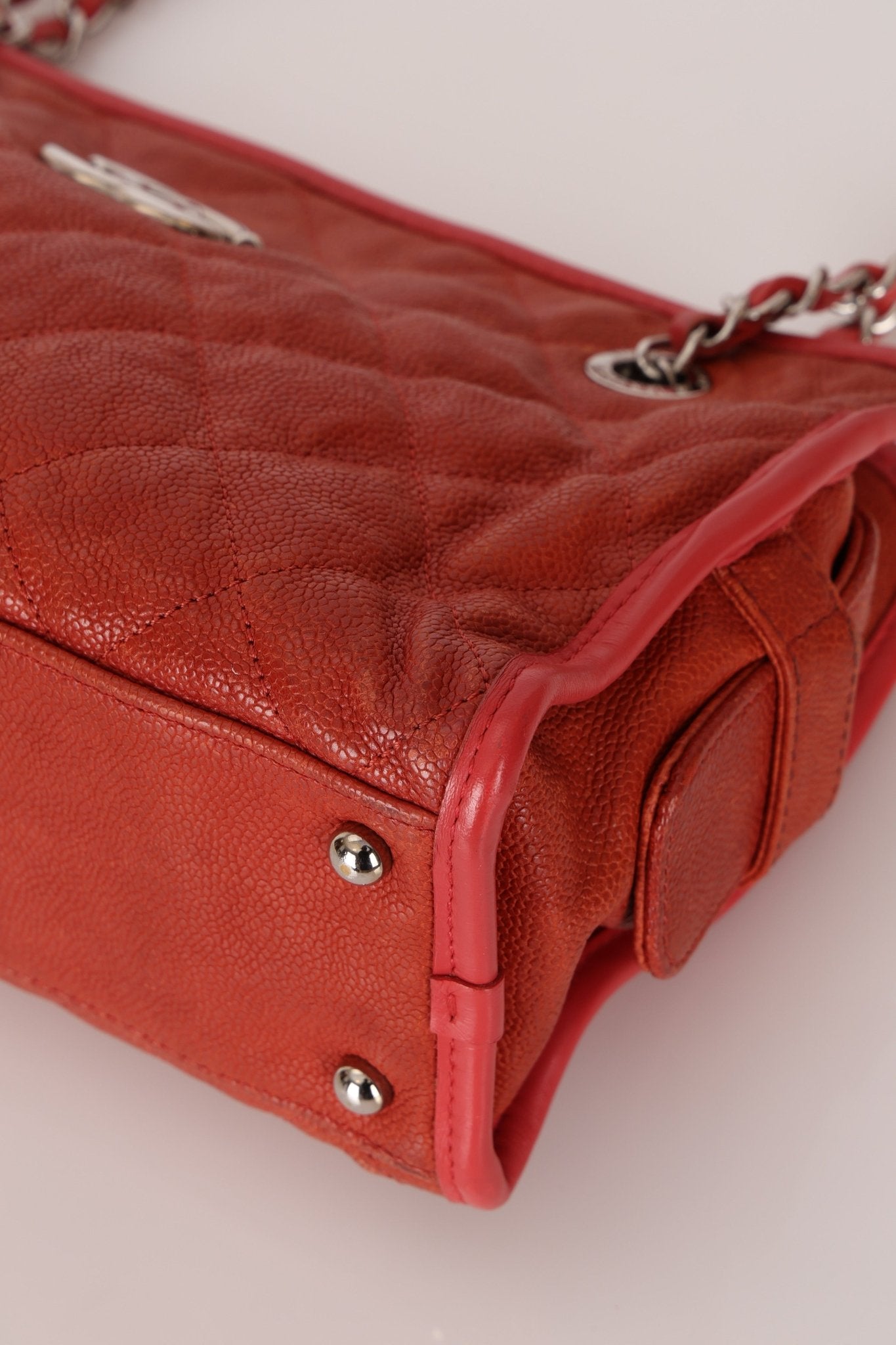 Chanel 2011 Caviar French Riviera Mini East West Tote - FashioNica