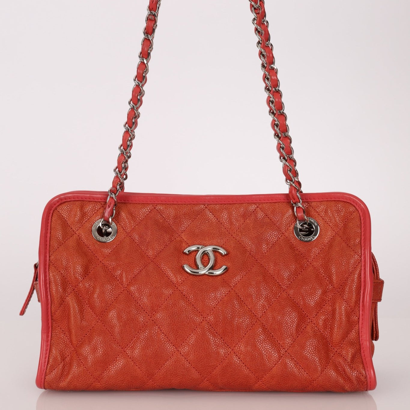 Chanel 2011 Caviar French Riviera Mini East West Tote - FashioNica